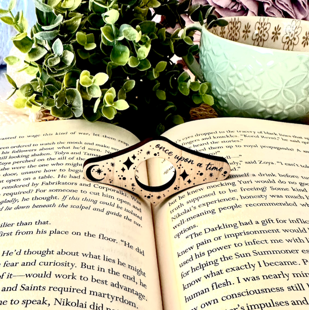 Once Upon a Time Wooden Page Holder