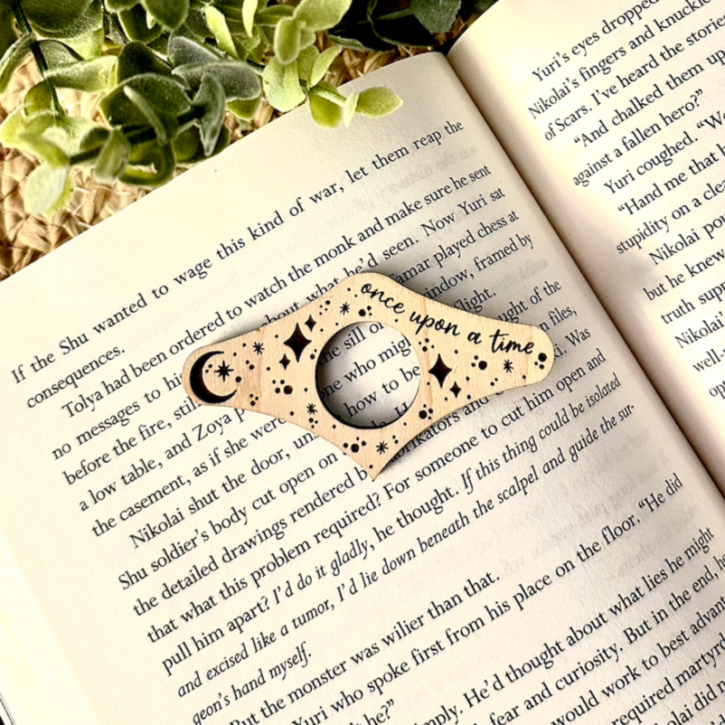 Once Upon a Time Wooden Page Holder