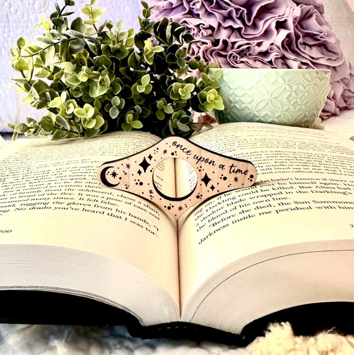 Once Upon a Time Wooden Page Holder