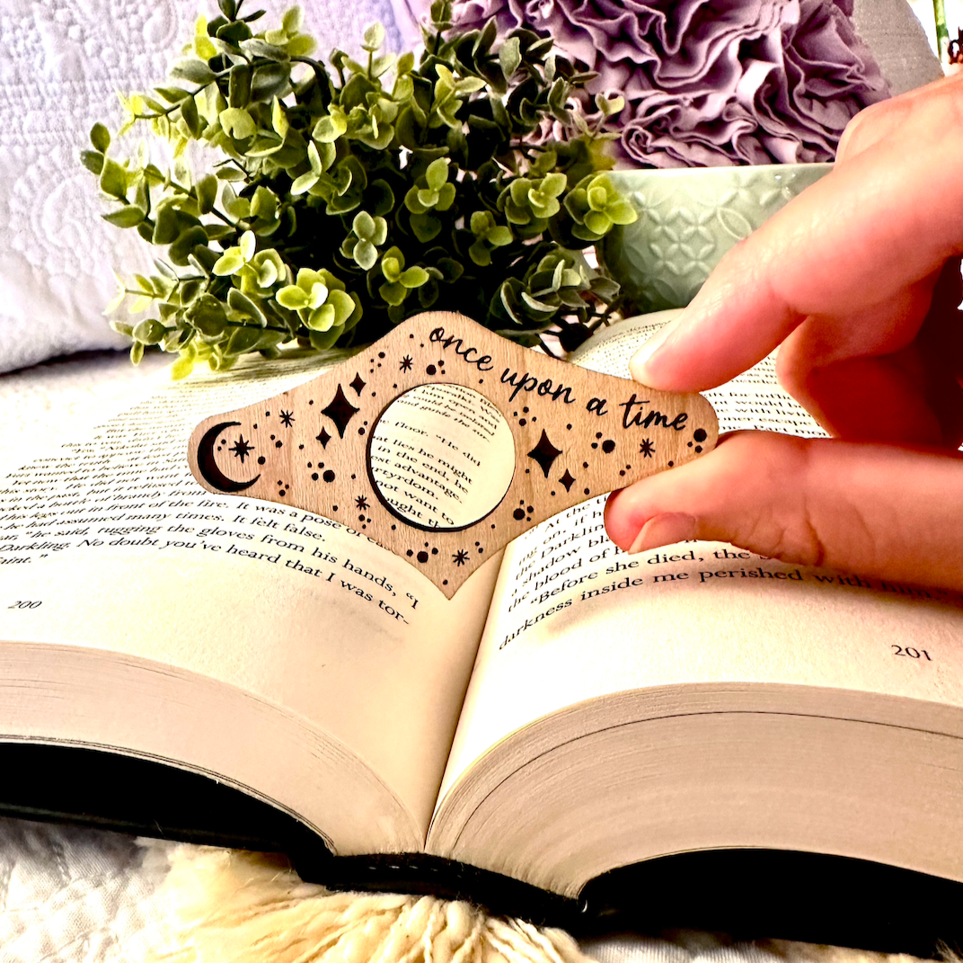 Once Upon a Time Wooden Page Holder