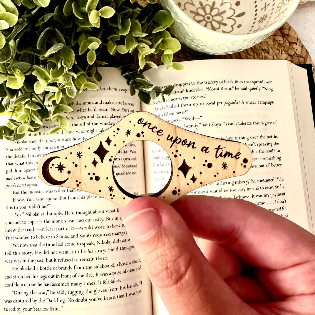 Once Upon a Time Wooden Page Holder